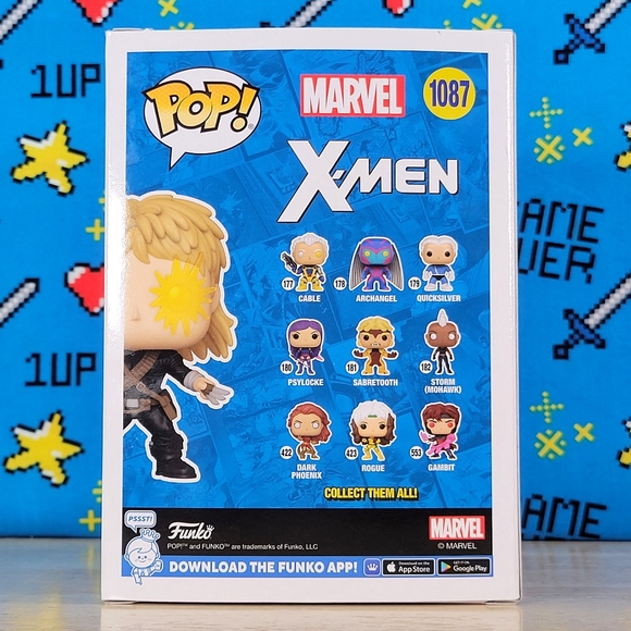 Funko PoP X-Men Longshot #1087 Walgreens Exclusive Vinyl Figure + Protector NIB - Picture 3 of 9